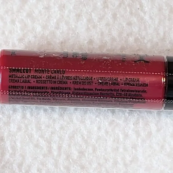 🎉HP🎉🌵3/$20🌵 Monte Carlo (Deep Cranberry Red) Soft Matte Metallic Lip Cream - Picture 10 of 16